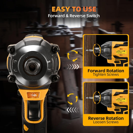 1/2 in Cordless Impact Wrench 21V Brushless Kit product image 2