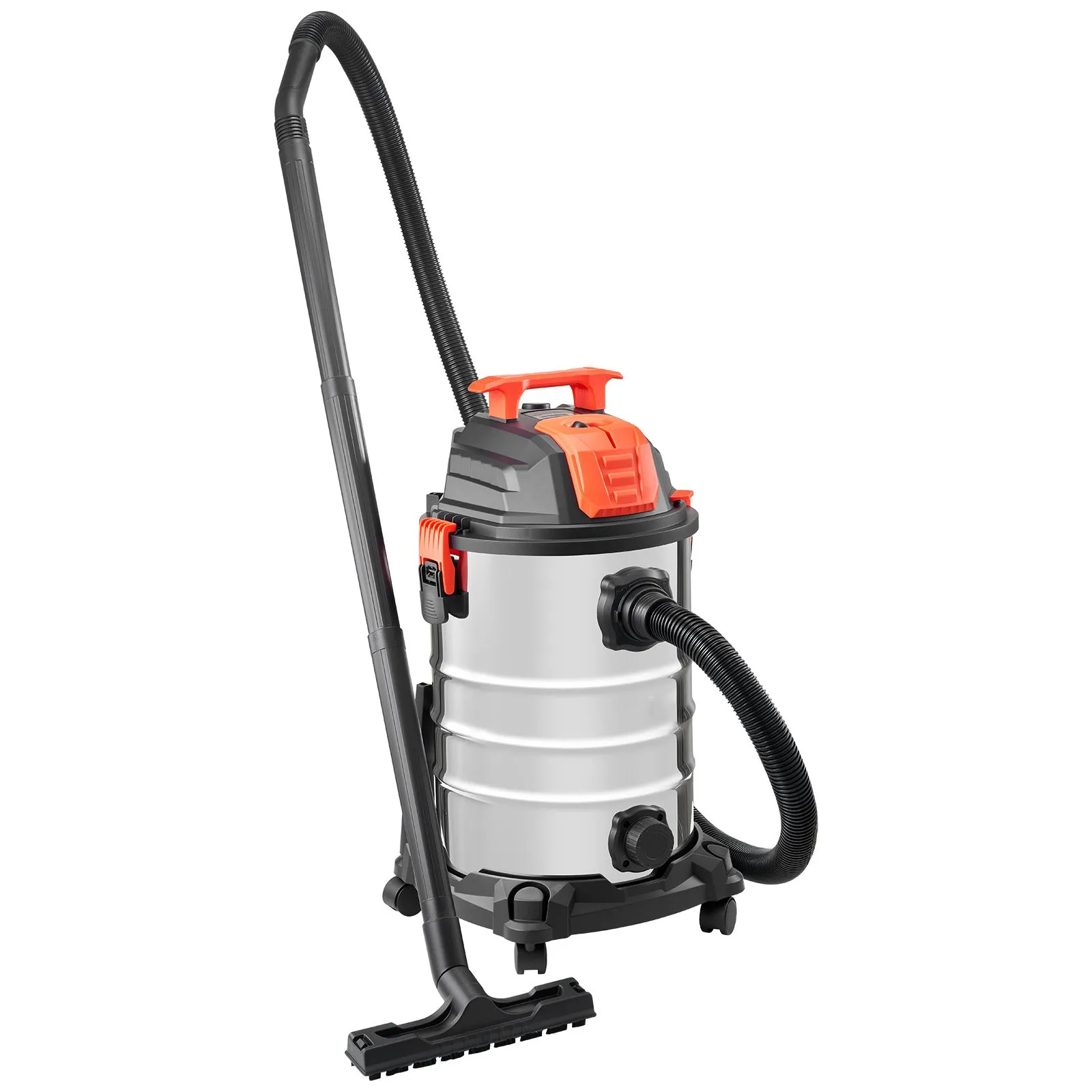 AS Equipment 8 gallon wet dry shop vacuum with metal tank and dual filter system