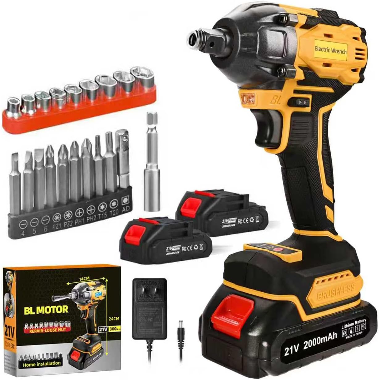 1/2 in Cordless Impact Wrench 21V Brushless Kit product image 8