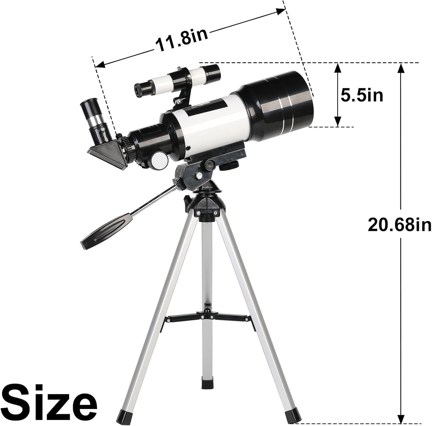 Astronomical Refractor Telescope with Tripod product image 3