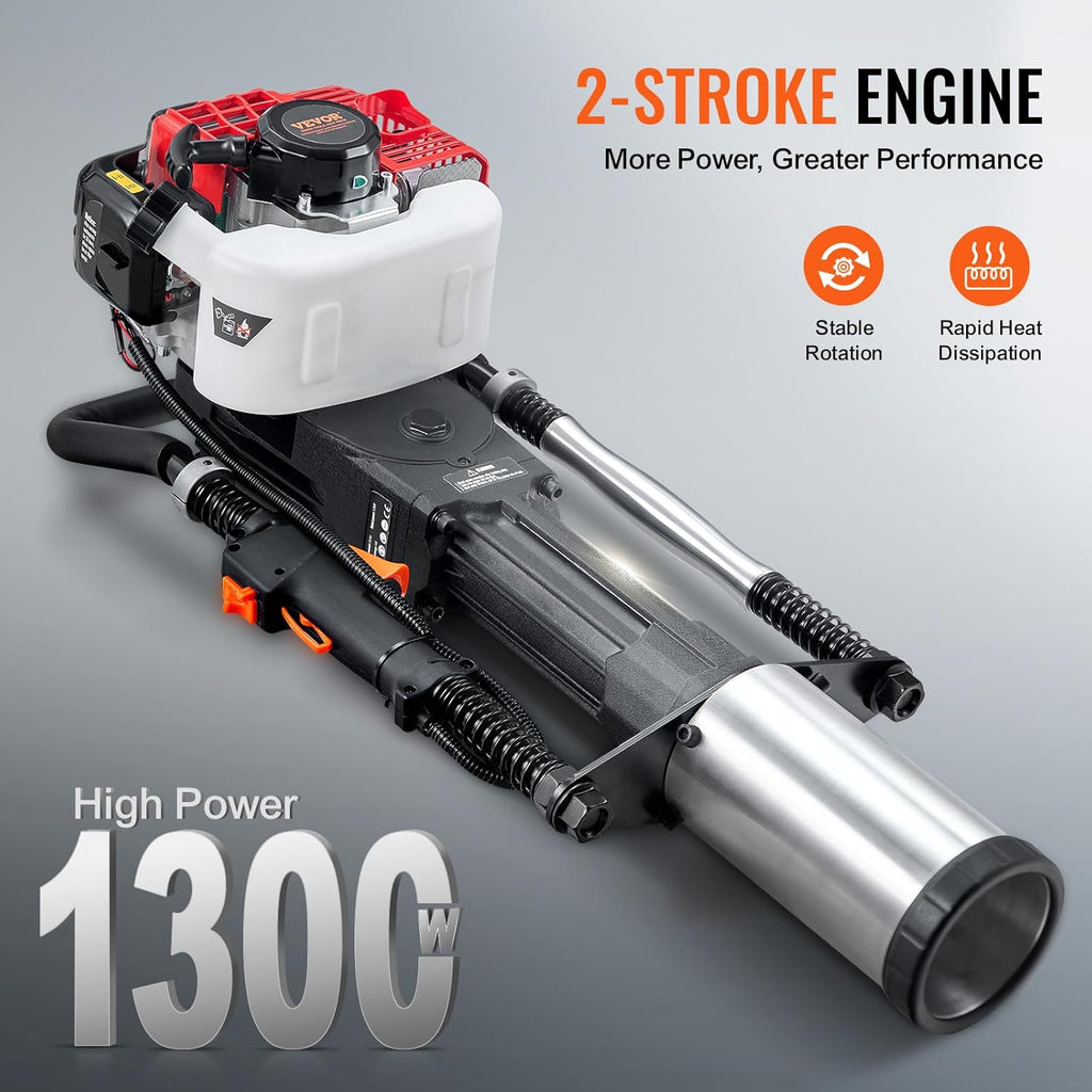 52cc Gas T-Post Driver 1300W with 3 Sleeves product image 8