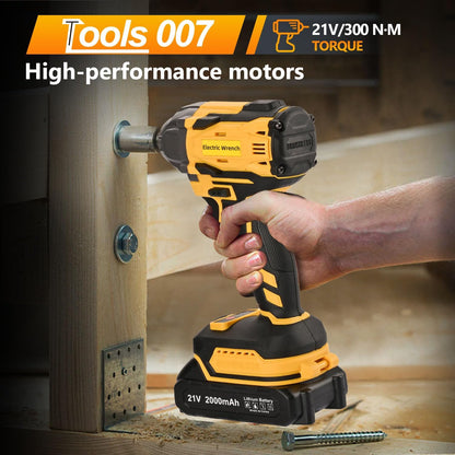 1/2 in Cordless Impact Wrench 21V Brushless Kit product image 9