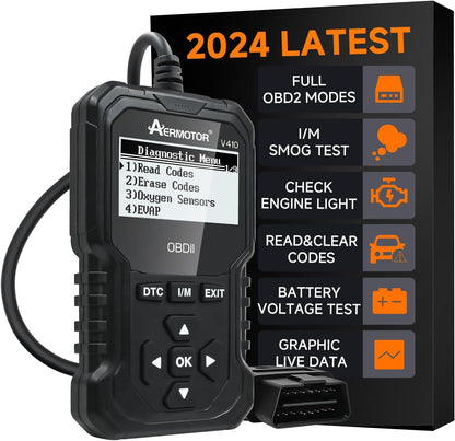 V410 OBD2 Scanner with Live Data and Freeze Frame product image 5