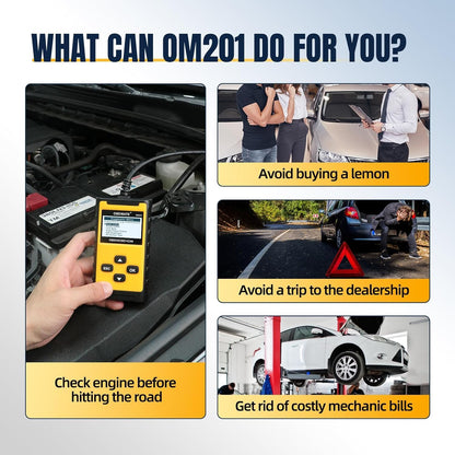 OM201 OBD2 Code Reader and Engine Diagnostic Scanner product image 8
