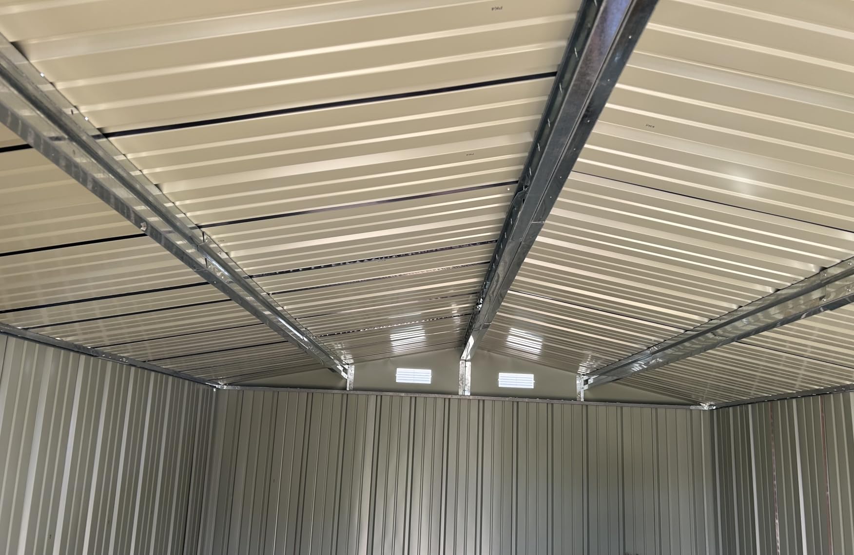 10 x 12 ft Galvanized Outdoor Storage Shed product image 5