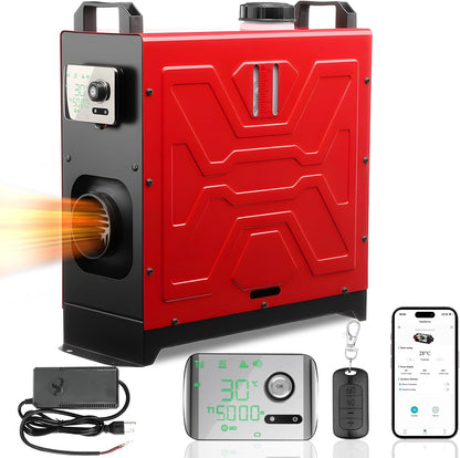 8KW Diesel Air Heater 12V/24V All-in-One with App Remote product image 5