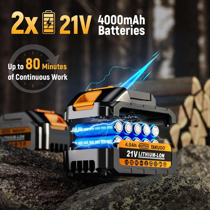 5 in Cordless Angle Grinder Kit 21V Brushless product image 2