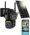 Dual Lens Outdoor Security Camera 2K WiFi Solar Powered product image 10