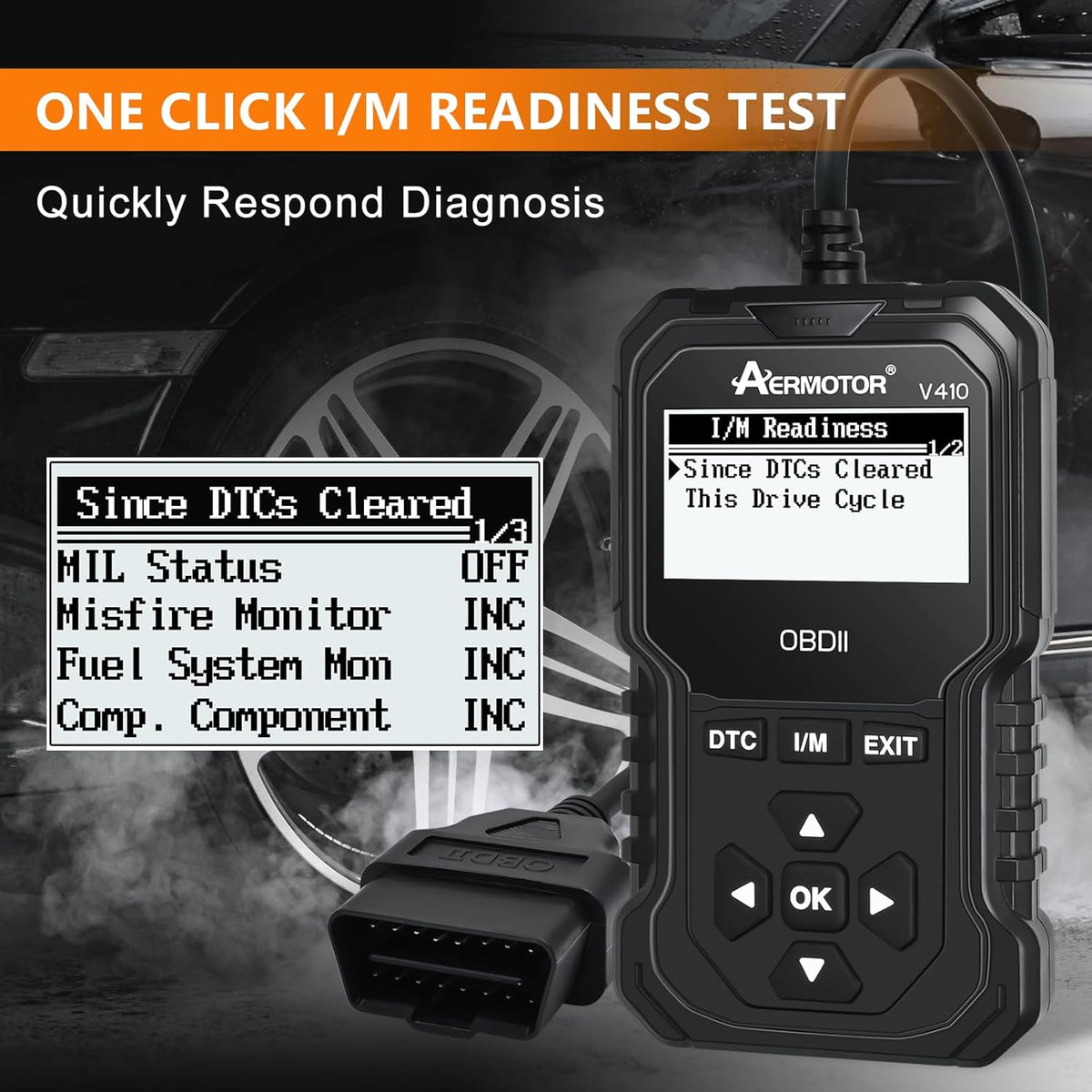 V410 OBD2 Scanner with Live Data and Freeze Frame product image 8
