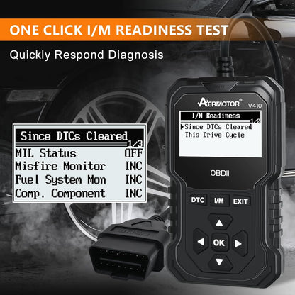 V410 OBD2 Scanner with Live Data and Freeze Frame product image 8