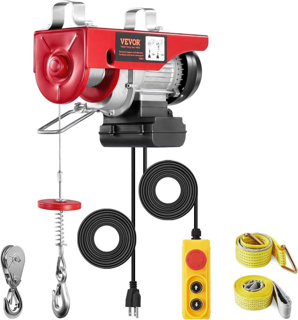 Electric Hoist 440 lb Capacity 110V with Wired Remote product image 6