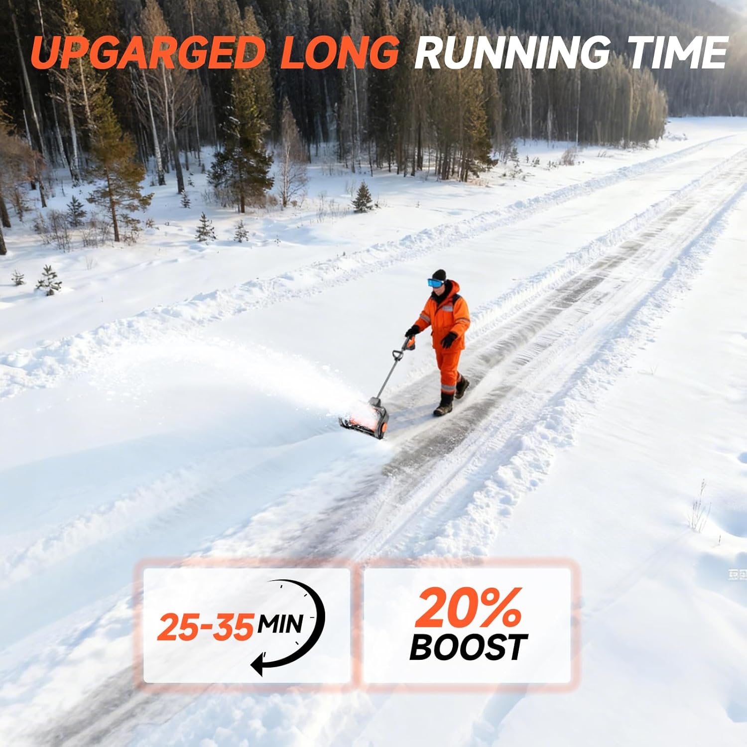 16 in Cordless Snow Shovel 21V Brushless product image 5