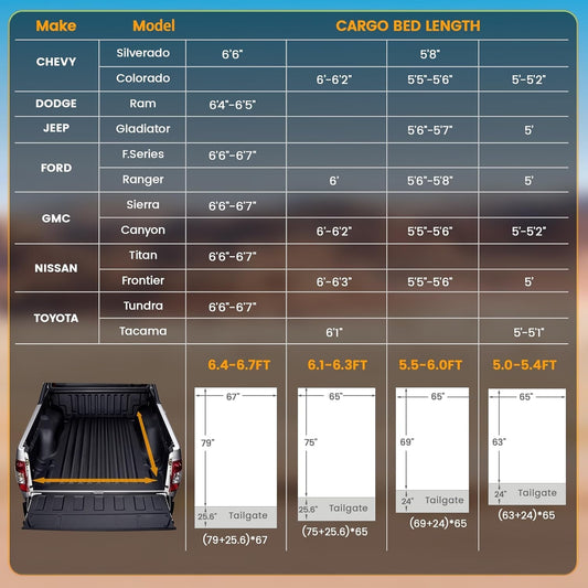 Truck Bed Tent for 5.5 to 6 ft Pickup Beds product image 2