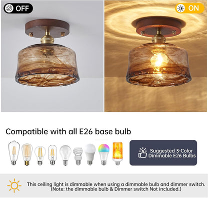 Modern Mid-Century Ceiling Light Fixture product image 5