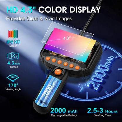 Endoscope Inspection Camera 1920P with 4.3 in Screen product image 3