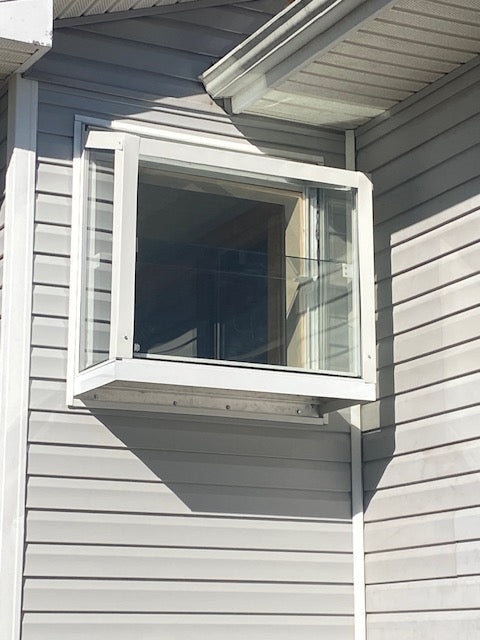 Janco Garden Window — Aluminum and Glass Kit