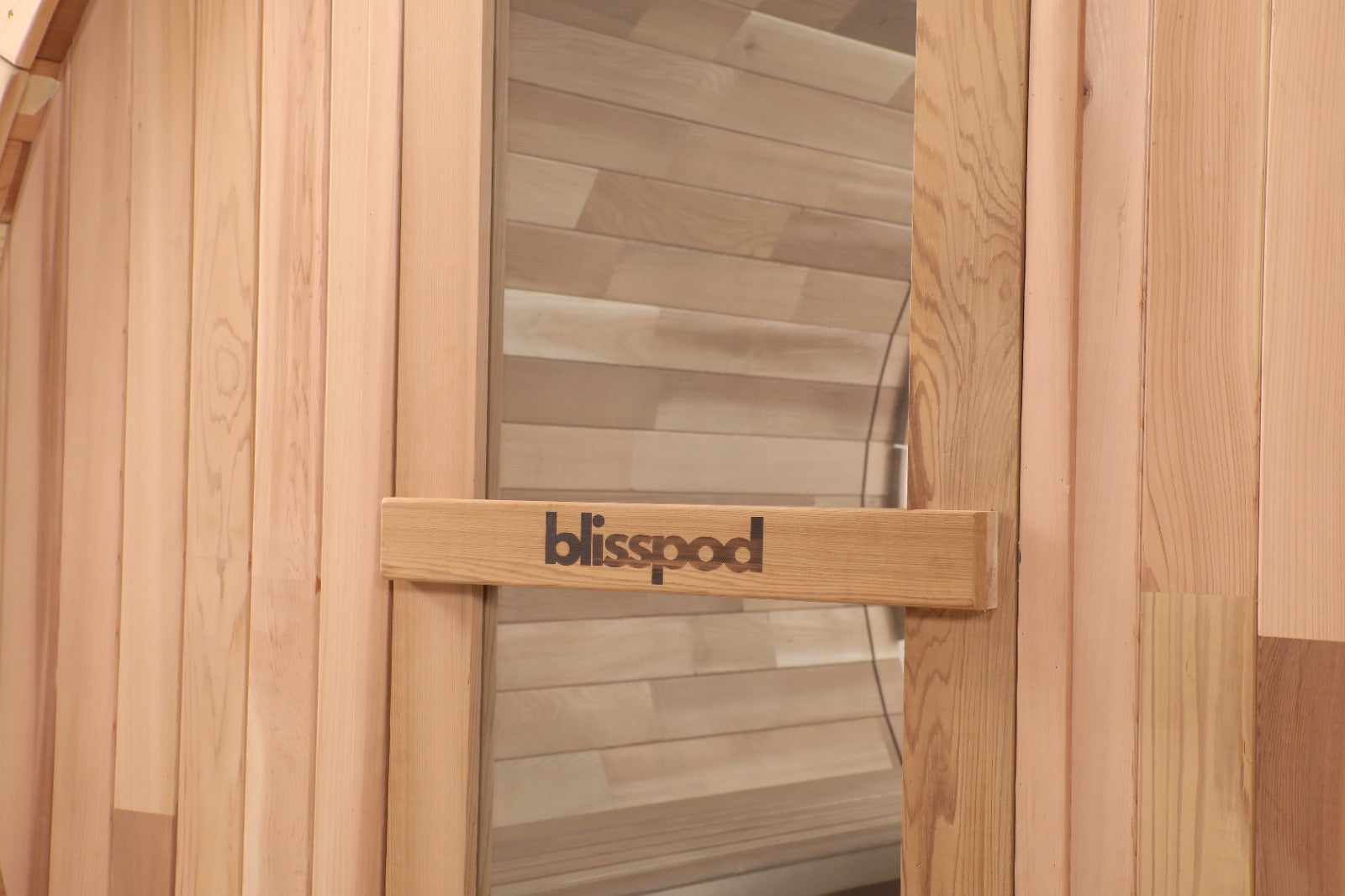 Blisspod Prague Canadian Red Cedar Barrel Sauna