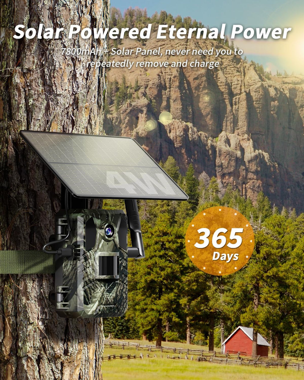 4G Outdoor Cellular Security Camera product image 5