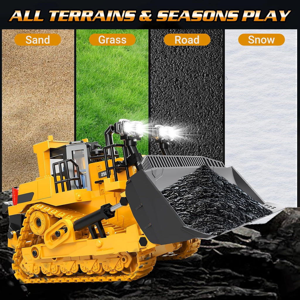 Remote Control Bulldozer Toy with Rechargeable Batteries product image 4