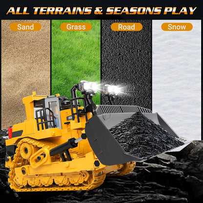 Remote Control Bulldozer Toy with Rechargeable Batteries product image 4
