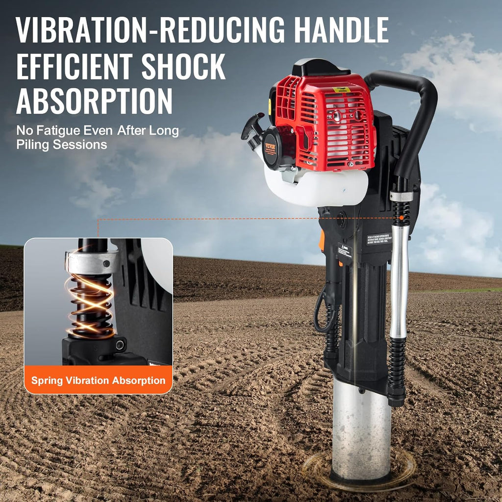 52cc Gas T-Post Driver 1300W with 3 Sleeves product image 5