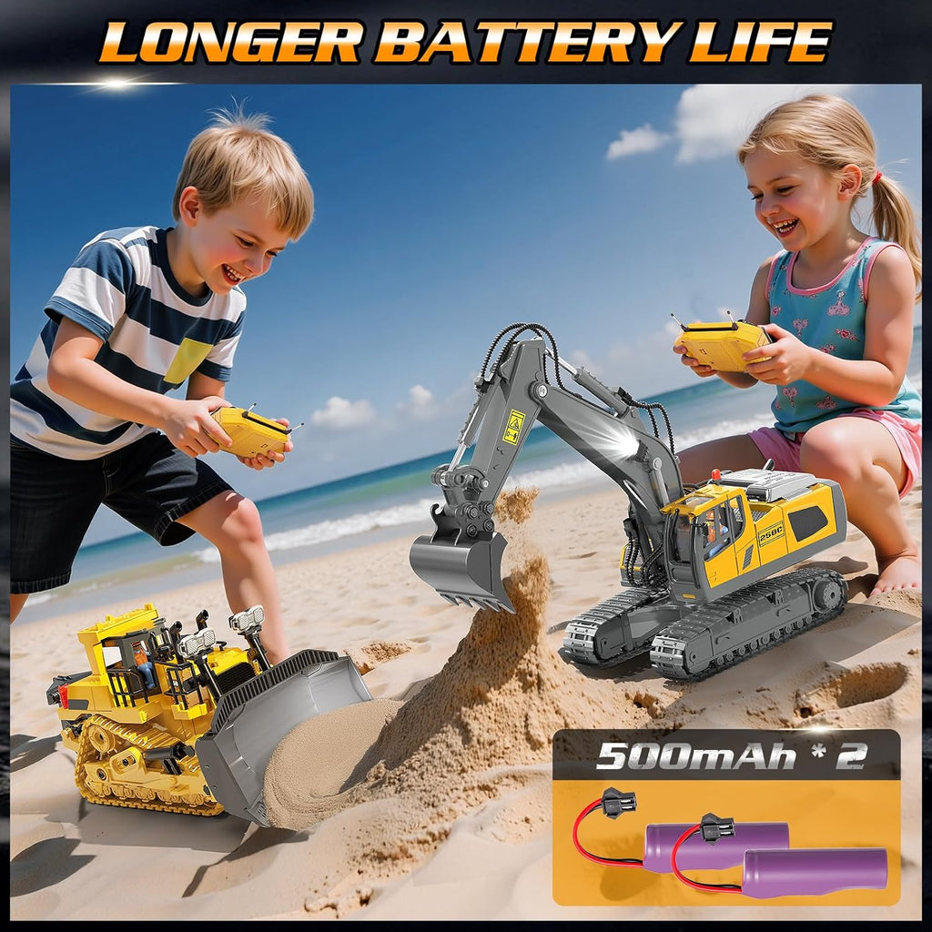 Remote Control Bulldozer Toy with Rechargeable Batteries product image 6