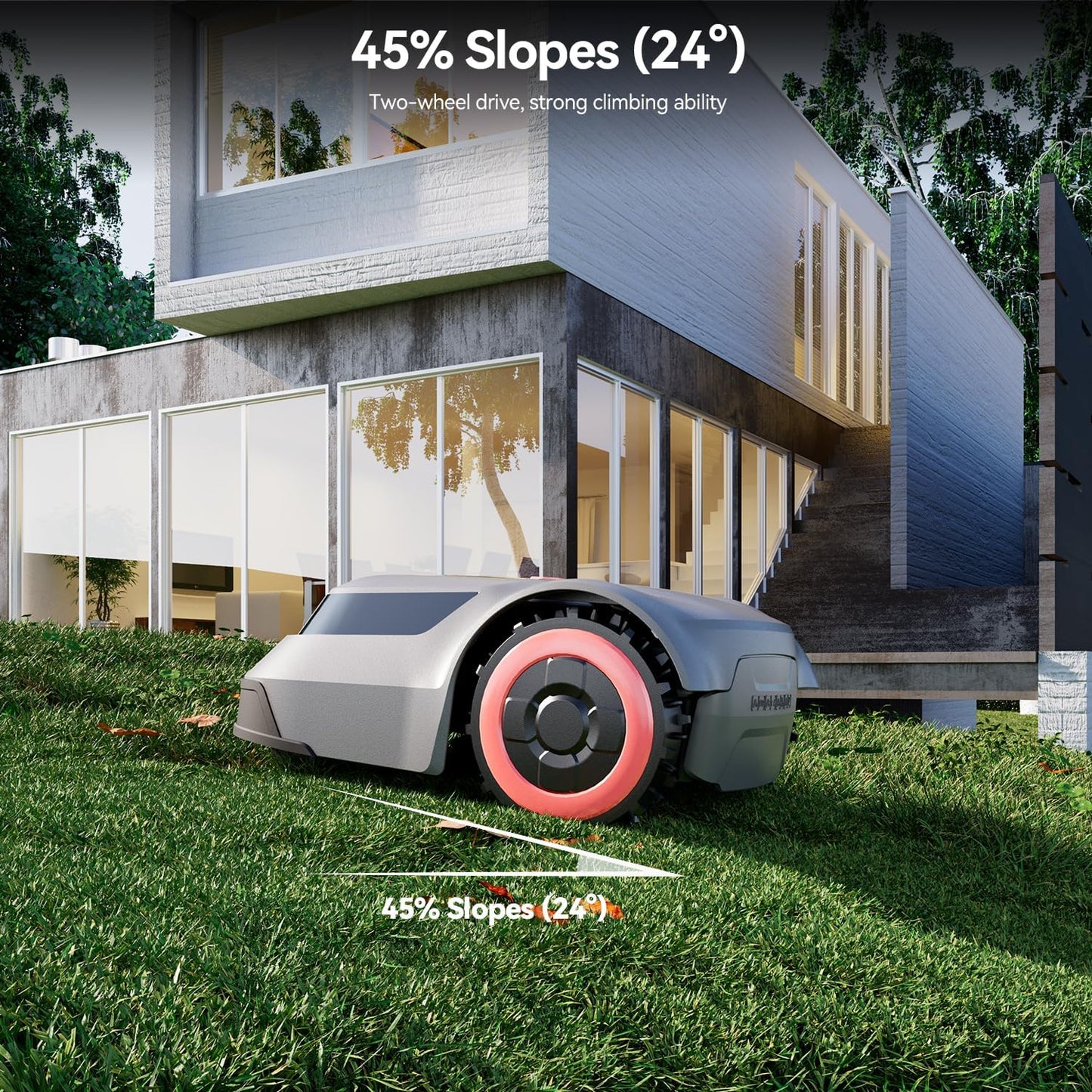 Robot Lawn Mower for 1/4 Acre with Boundary Wire product image 3