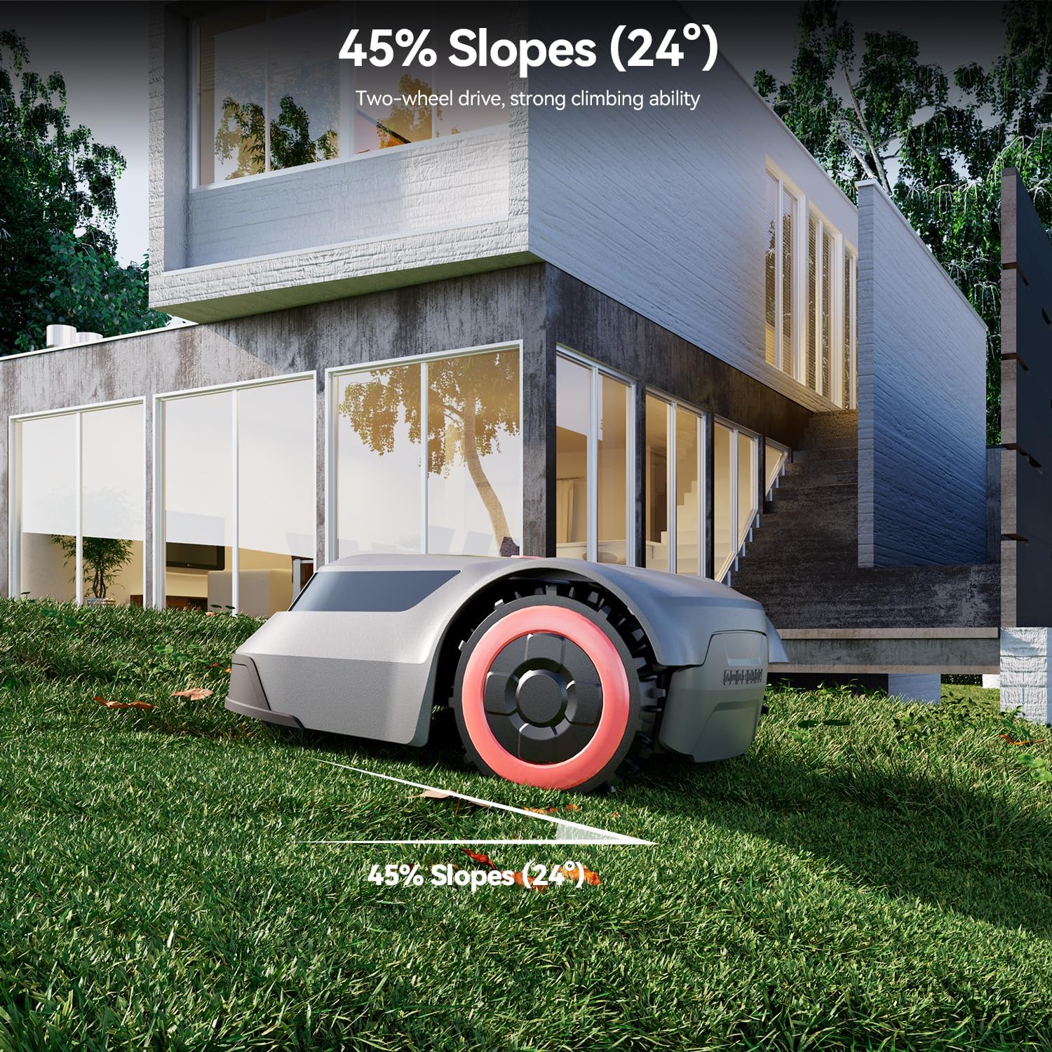 Robot Lawn Mower for 1/4 Acre with Boundary Wire product image 3