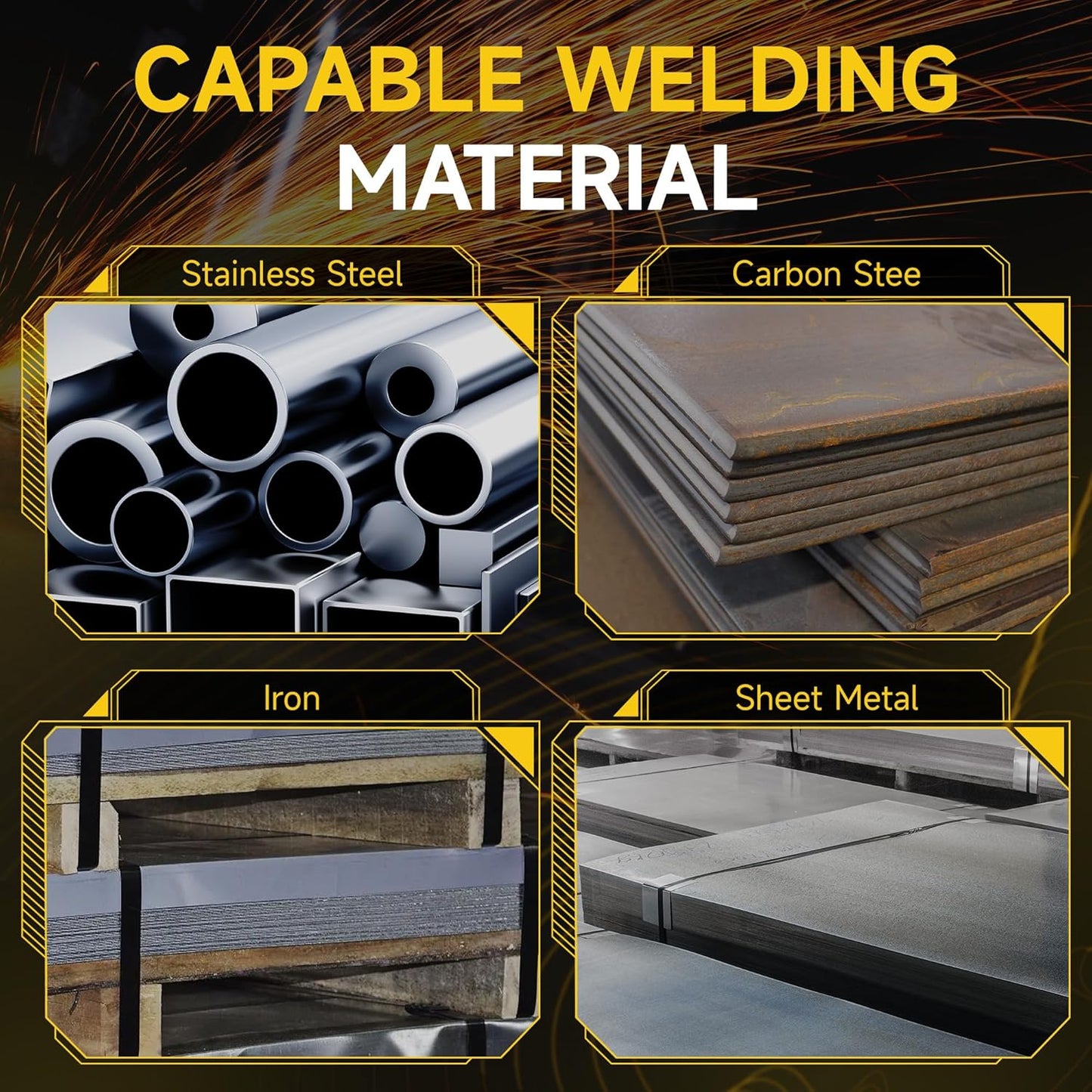 110V 120A Stick Welder with Digital Display & Synergic Control