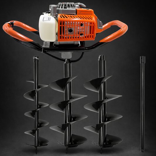 62cc Gas Auger Post Hole Digger with 6 and 8 in Bits product image 1