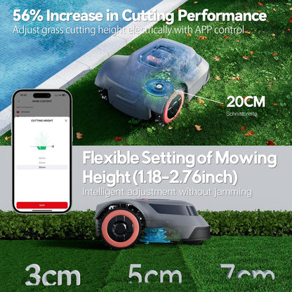 Robot Lawn Mower for 1/4 Acre with Boundary Wire product image 4