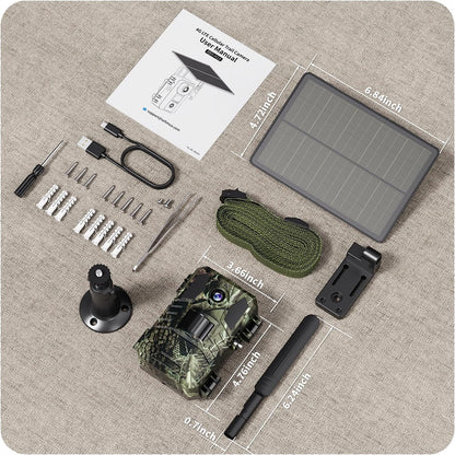 Cellular Trail Camera 2K Solar Live View with SIM Support product image 7