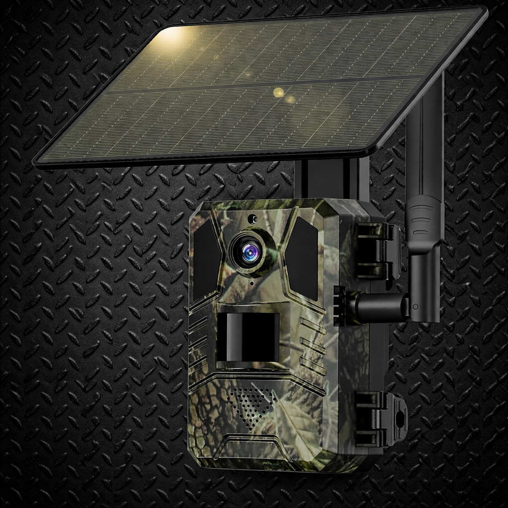 Cellular Trail Camera 2K Solar Live View with SIM Support product image 1