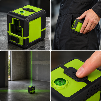 Green cross-line laser level product image 3
