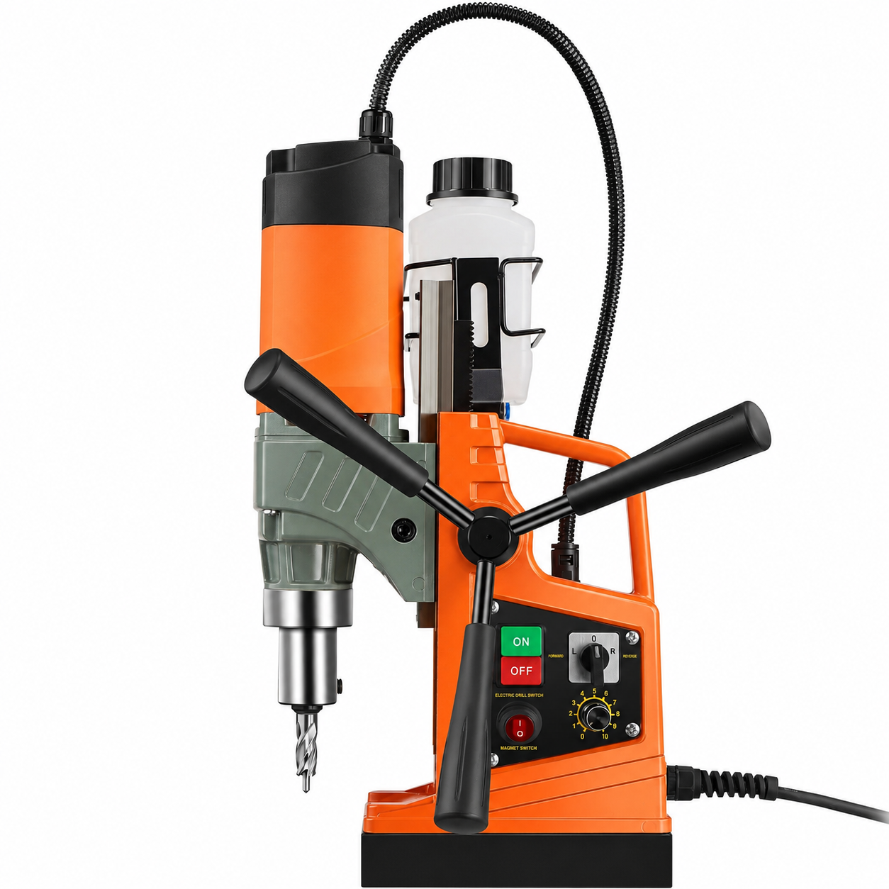 AS Equipment portable magnetic drill press with coring drill bits