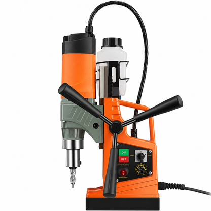 AS Equipment portable magnetic drill press with coring drill bits
