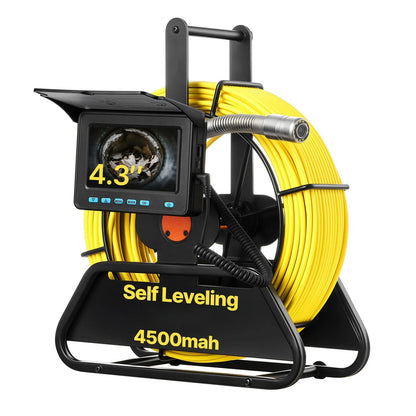 AS Equipment 164FT sewer inspection camera with HD screen and waterproof pipe camera