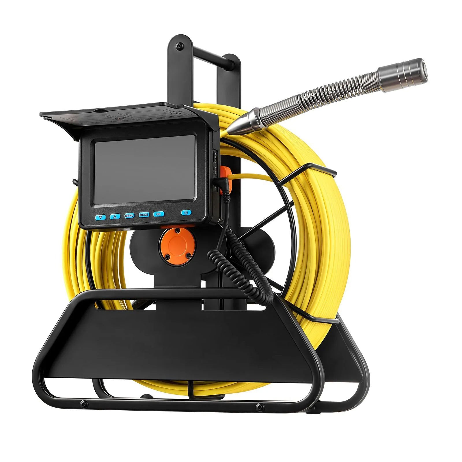 AS Equipment 164FT sewer inspection camera with HD screen and waterproof pipe camera