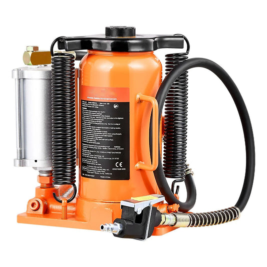 AS Equipment 20 Ton Air Hydraulic Bottle Jack