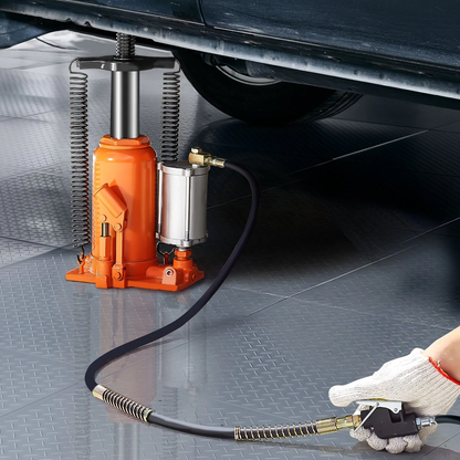 AS Equipment 20 Ton Air Hydraulic Bottle Jack