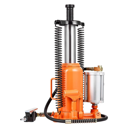 AS Equipment 20 Ton Air Hydraulic Bottle Jack