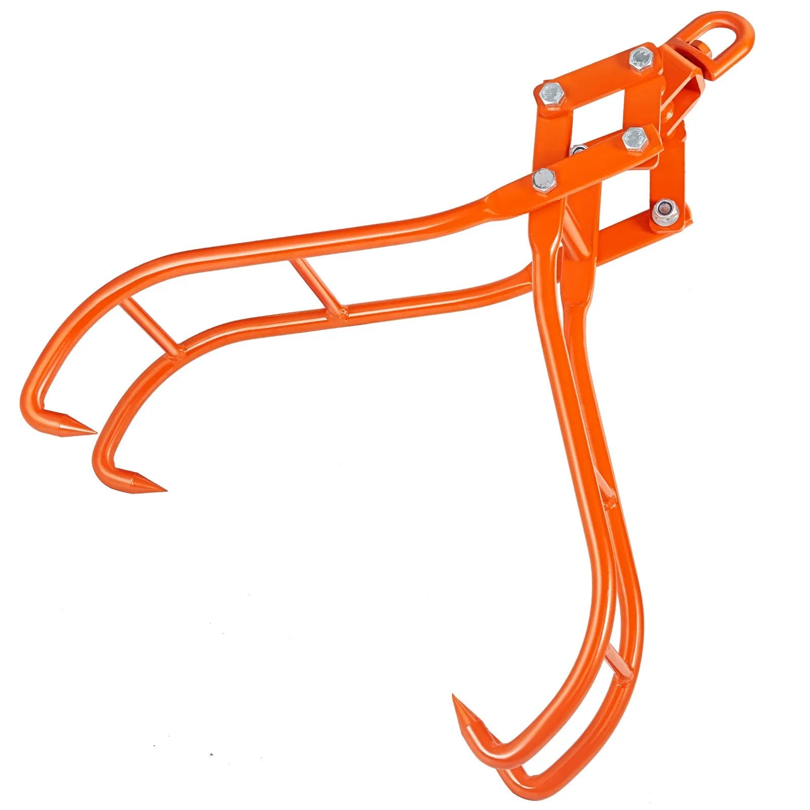 AS Equipment 28 inch timber claw log grapple with swivel lifting ring
