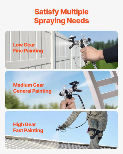 AS Equipment electric airless paint sprayer 3000PSI for home and furniture painting