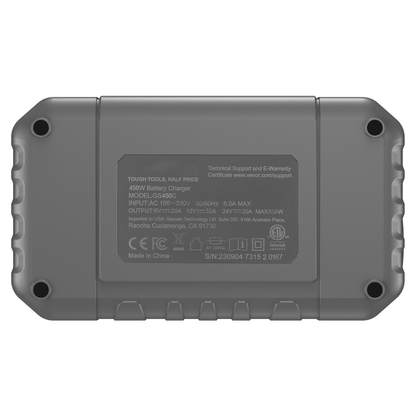 AS Equipment 35A smart battery charger with LCD display for automotive and marine batteries