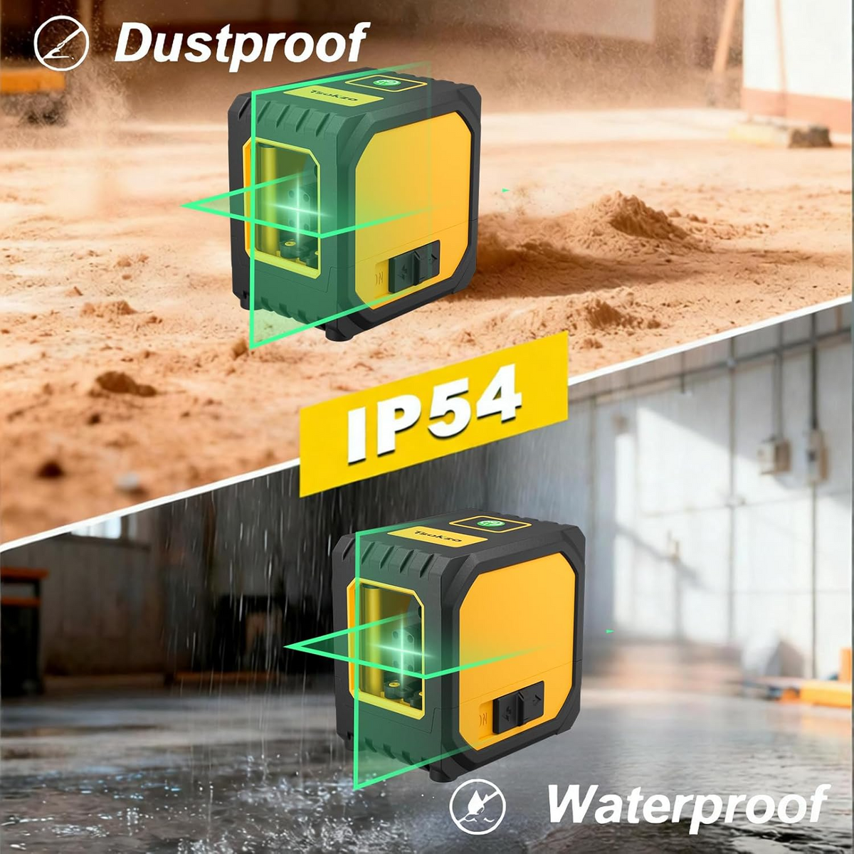 Self-leveling green cross-line laser level product image 3