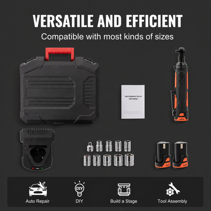 AS Equipment 3/8" Cordless Ratchet Wrench Kit