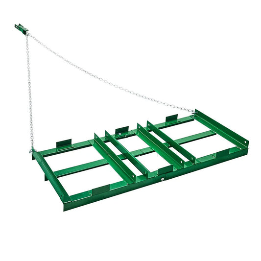 AS Equipment 4FT tow behind drag harrow rake for ATV tractor driveway grading and lawn leveling