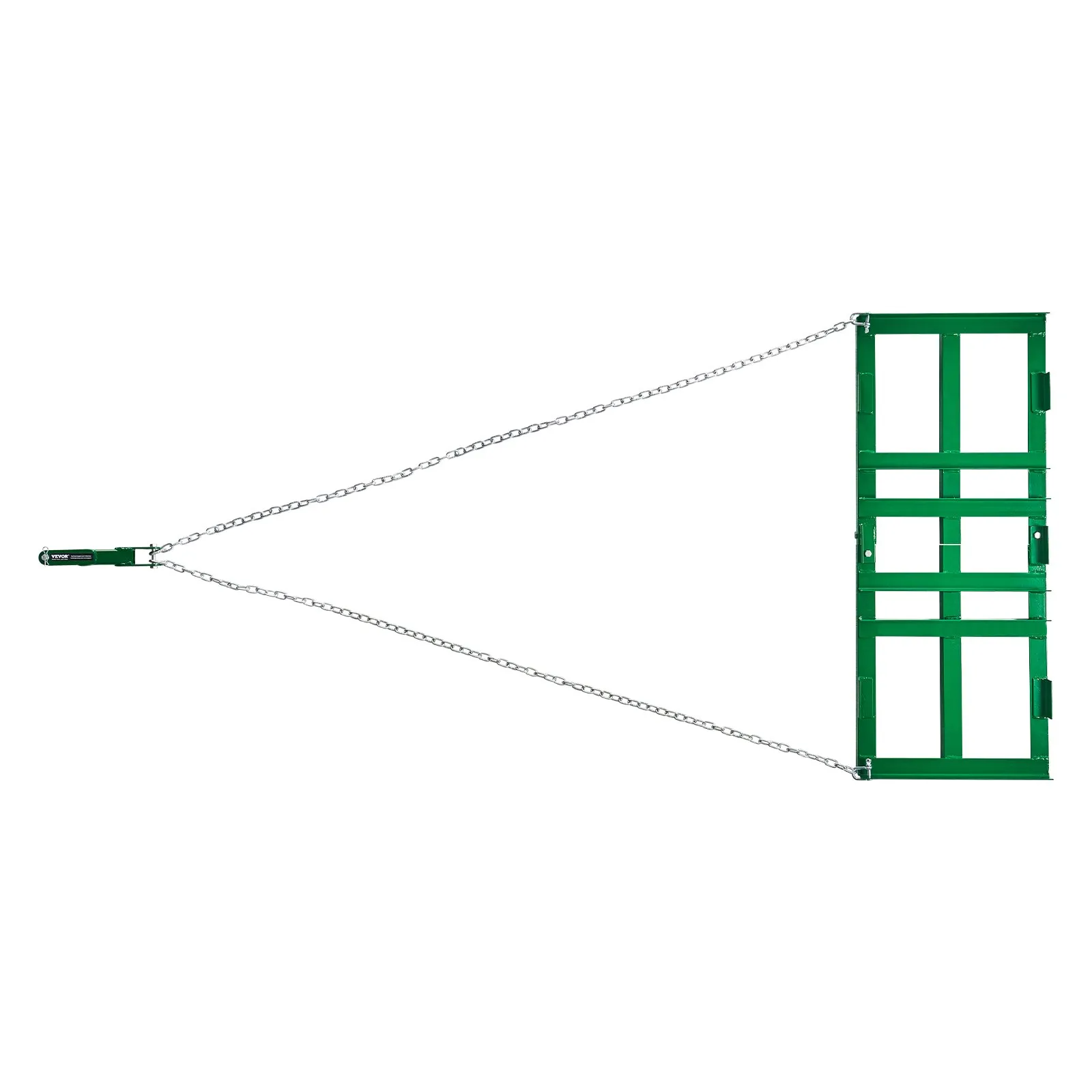 AS Equipment 4FT tow behind drag harrow rake for ATV tractor driveway grading and lawn leveling