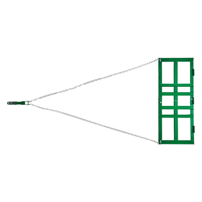 AS Equipment 4FT tow behind drag harrow rake for ATV tractor driveway grading and lawn leveling