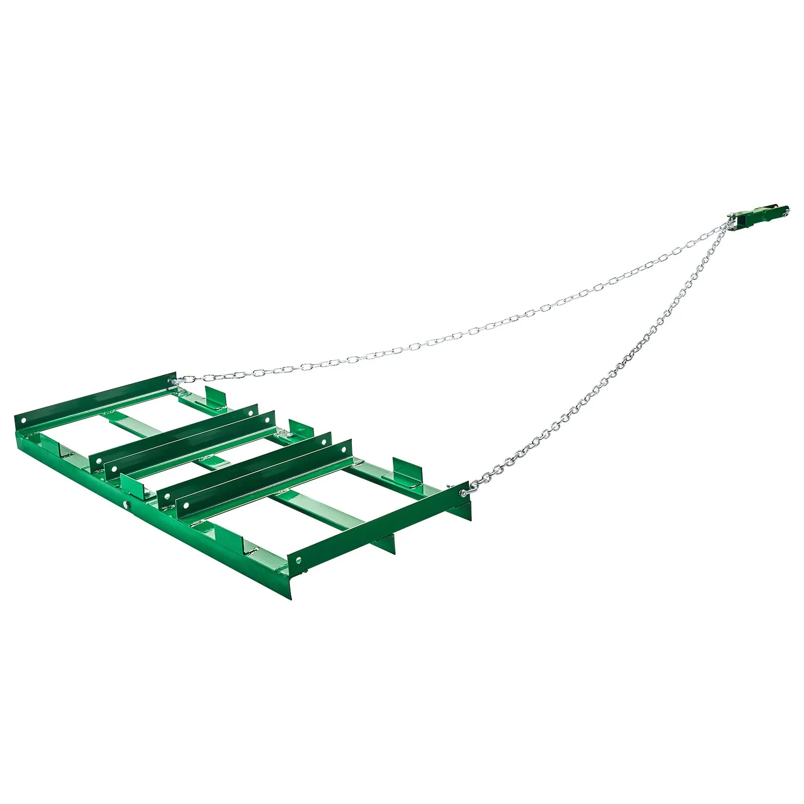AS Equipment 4FT tow behind drag harrow rake for ATV tractor driveway grading and lawn leveling